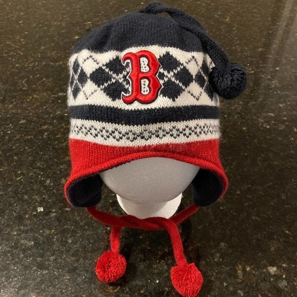 Boston Red Sox 47 Winter Tassels Hat - Picture 1 of 6